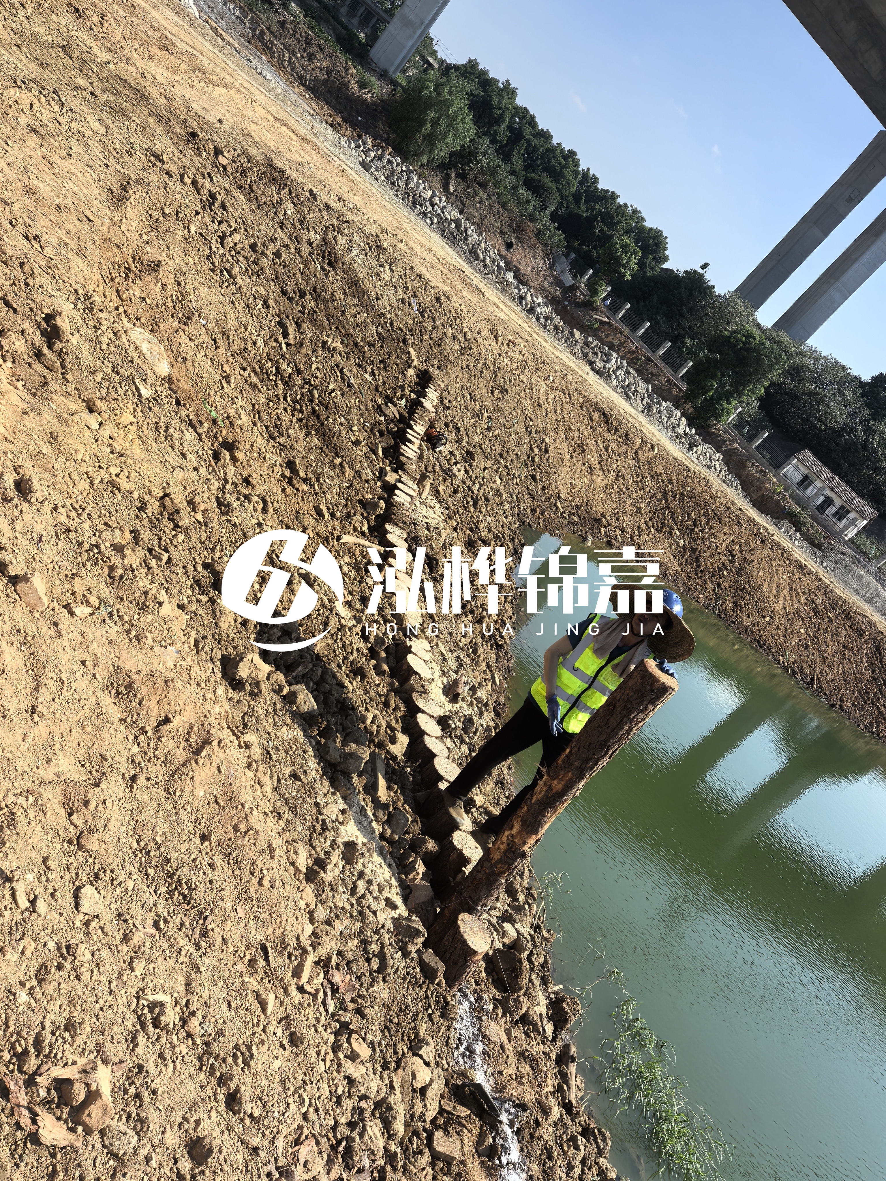 畢節河道打松木樁施工-護坡樁施工工藝流程？