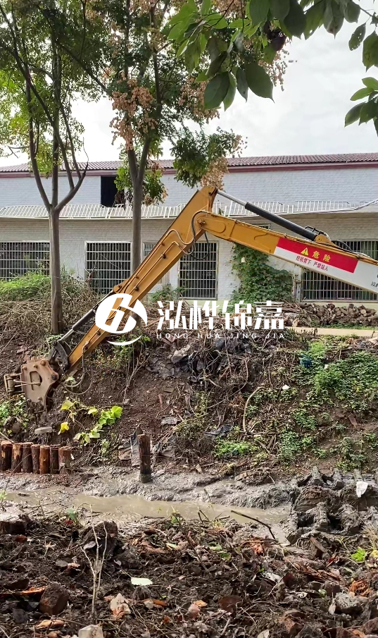 駐馬店挖機打木樁專業施工- 河道打木樁后木樁腐朽怎么防治？