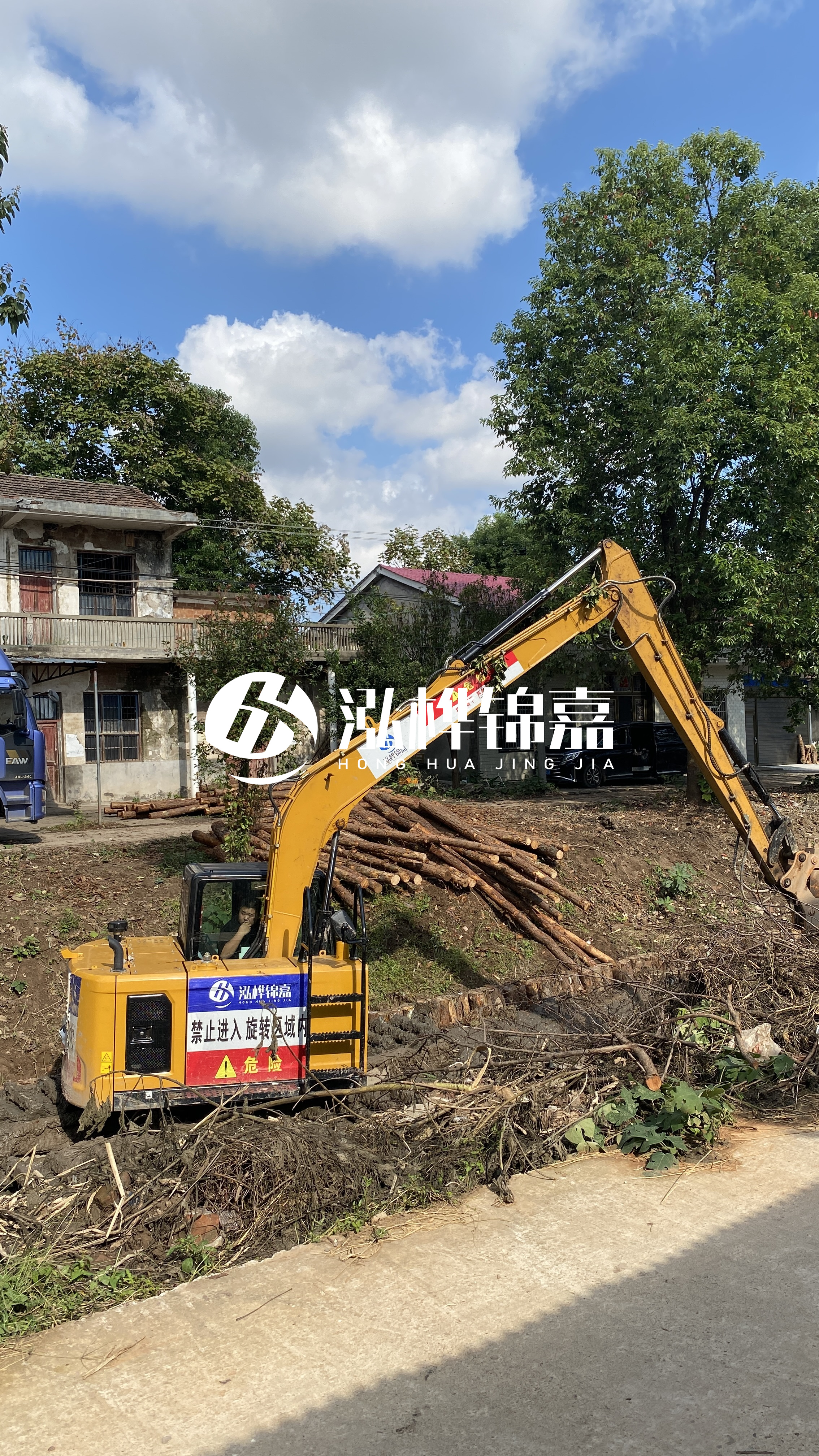 定西挖機打木樁專業施工-河道松木打樁遇到障礙物應如何處理?