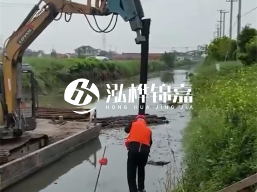 水挖打木樁專業團隊泓樺錦嘉-最大可以打幾米的木樁？