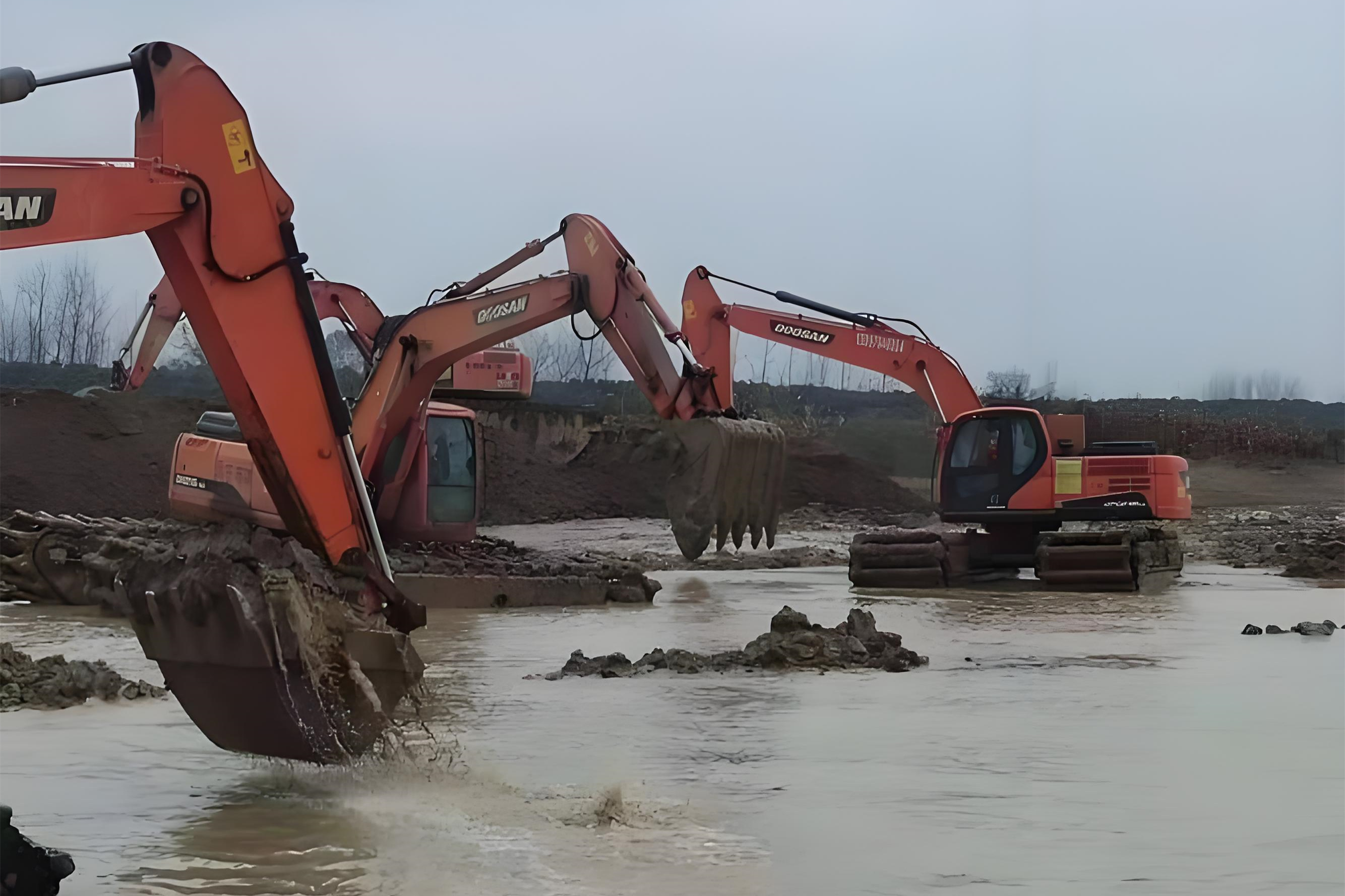上海徐匯區挖機清淤施工隊-挖機清淤的常見故障有哪些？